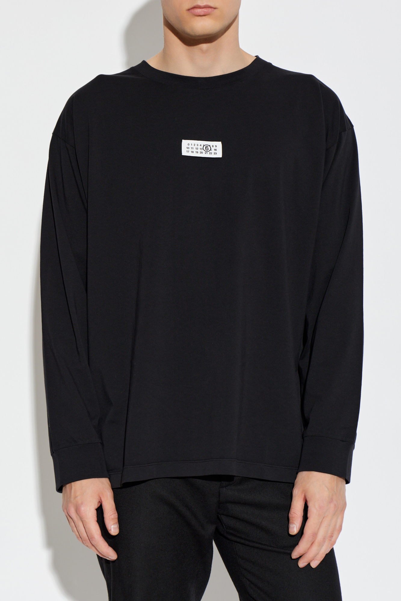 MM6 Maison Margiela T-shirt with patch | Men's | Vitkac